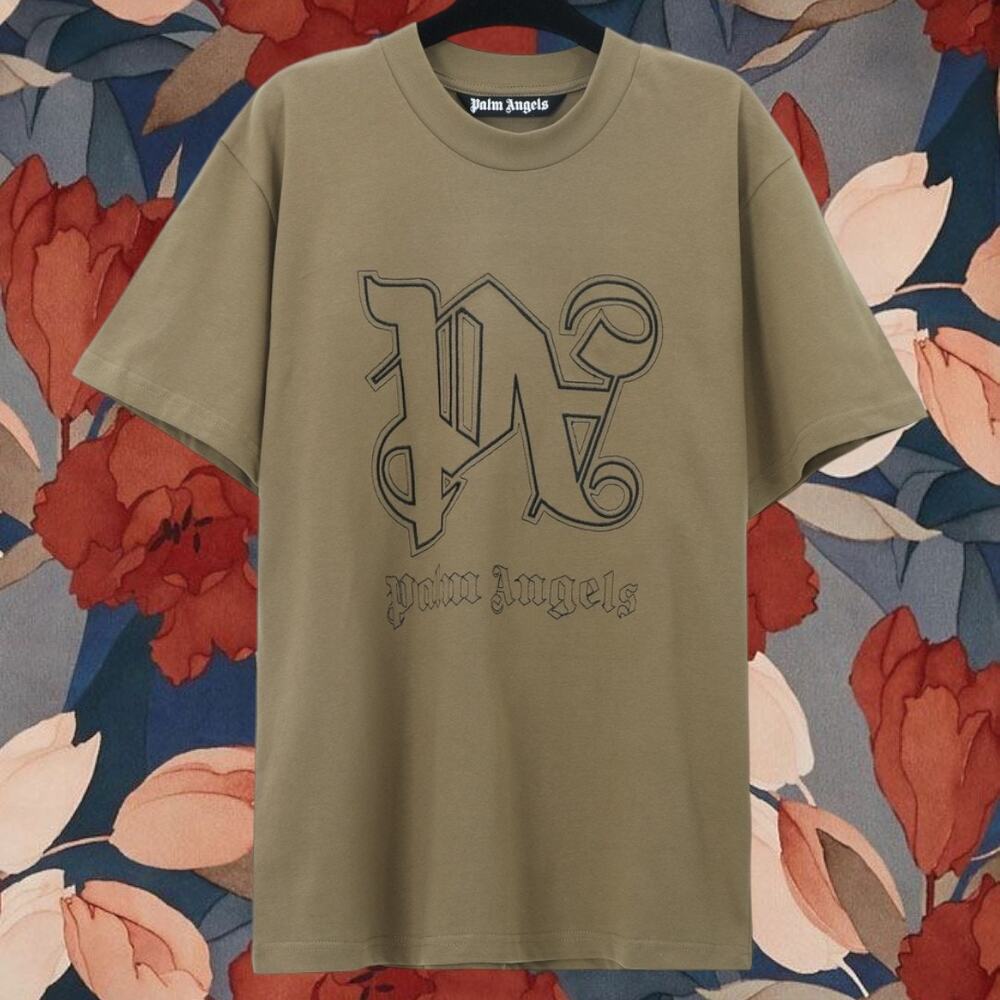 Palm Angels Men's Casual Short Sleeve